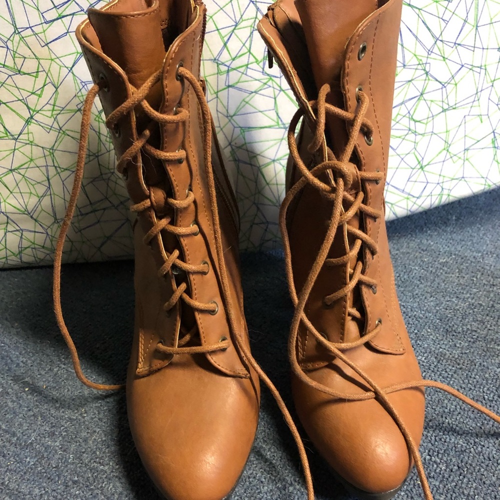 Charlotte russe heeled boots